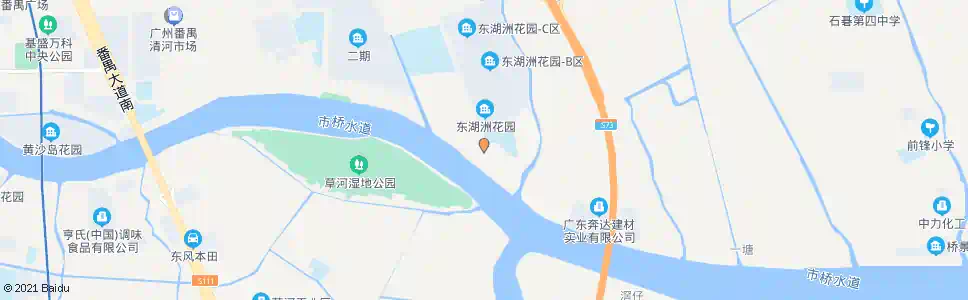 广州雁州村_公交站地图_广州公交_妙搜公交查询2024