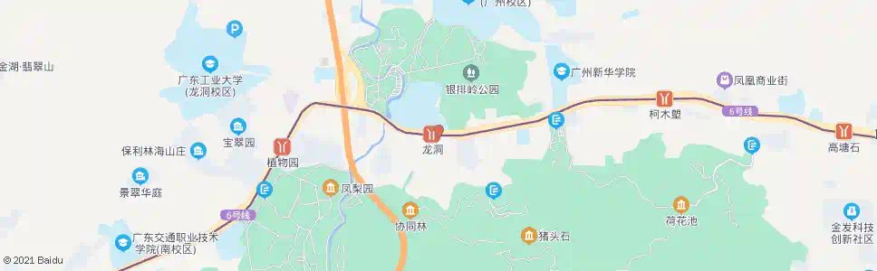 广州地铁龙洞站(林校)总站_公交站地图_广州公交_妙搜公交查询2024