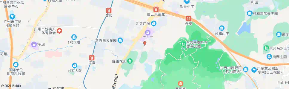 广州云山居(福泰西路)_公交站地图_广州公交_妙搜公交查询2024