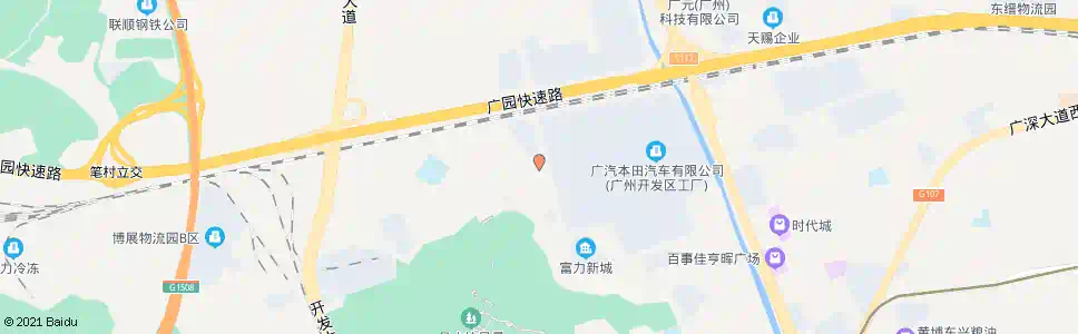 广州麻涌市场(古梅美食街)_公交站地图_广州公交_妙搜公交查询2024