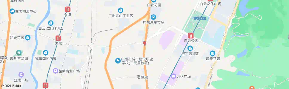 广州机场路岗贝路口_公交站地图_广州公交_妙搜公交查询2024