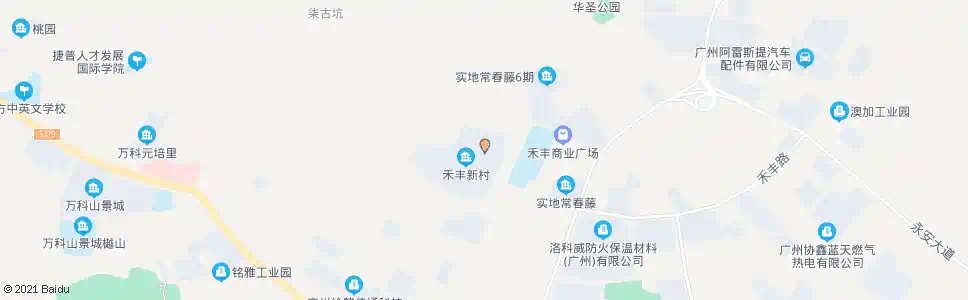 广州和丰街_公交站地图_广州公交_妙搜公交查询2024