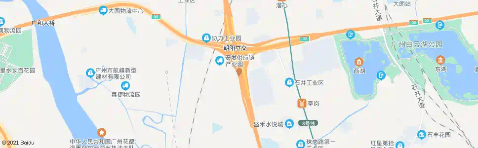 广州朝阳海头街_公交站地图_广州公交_妙搜公交查询2024