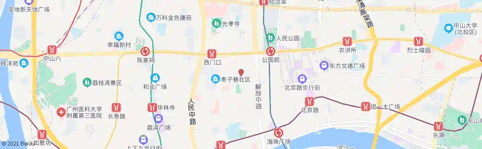 广州光塔路总站_公交站地图_广州公交_妙搜公交查询2024