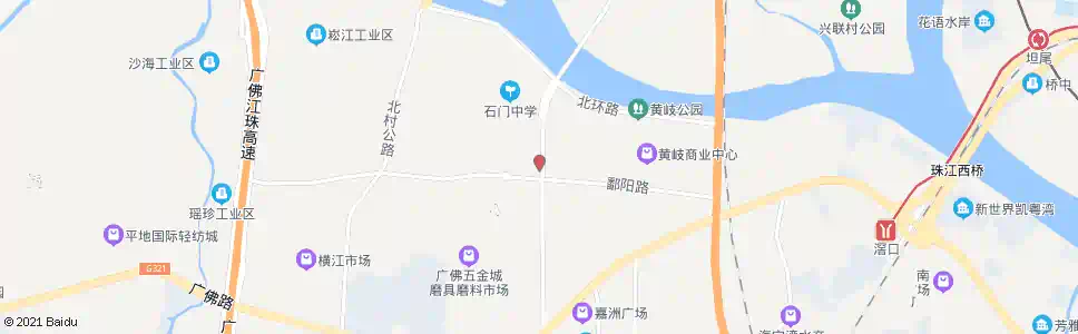 广州黄岐医院_公交站地图_广州公交_妙搜公交查询2024