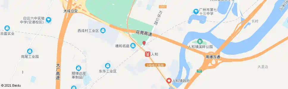 广州方华路口_公交站地图_广州公交_妙搜公交查询2024