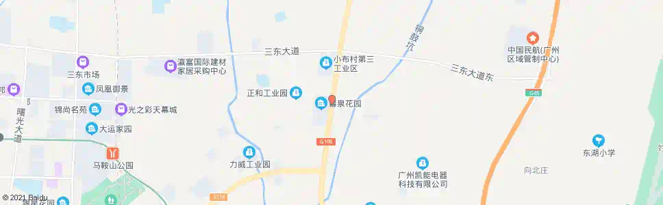 广州东湖安置区_公交站地图_广州公交_妙搜公交查询2024