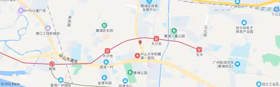 广州丰乐路_公交站地图_广州公交_妙搜公交查询2024