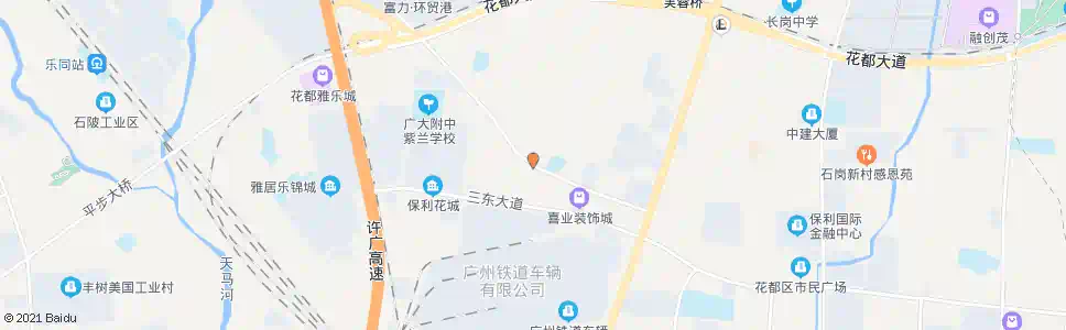 广州杨屋中心市场_公交站地图_广州公交_妙搜公交查询2024