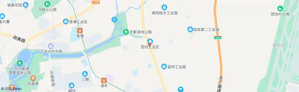 广州团结村_公交站地图_广州公交_妙搜公交查询2024