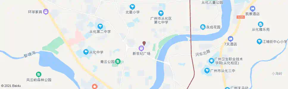 广州黄岐百货大厦_公交站地图_广州公交_妙搜公交查询2024