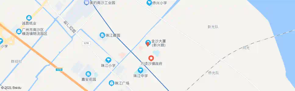 广州万顷沙公交站_公交站地图_广州公交_妙搜公交查询2024