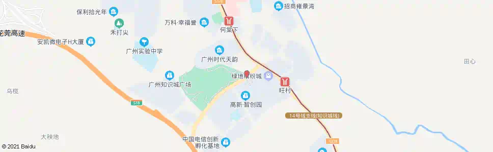 广州凤湖二路东_公交站地图_广州公交_妙搜公交查询2024