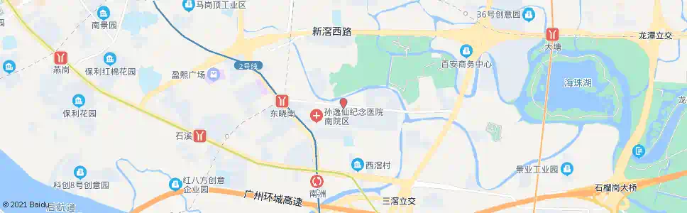 广州南洲北路_公交站地图_广州公交_妙搜公交查询2024