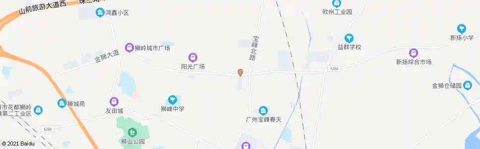 广州宝峰路口_公交站地图_广州公交_妙搜公交查询2024