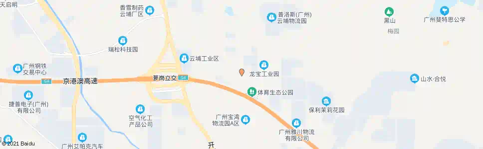 广州云埔一路_公交站地图_广州公交_妙搜公交查询2024