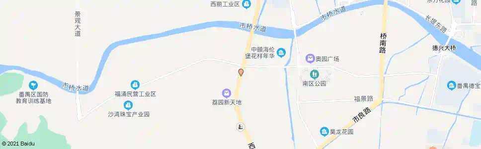 广州龙岐路口(西环路)_公交站地图_广州公交_妙搜公交查询2024