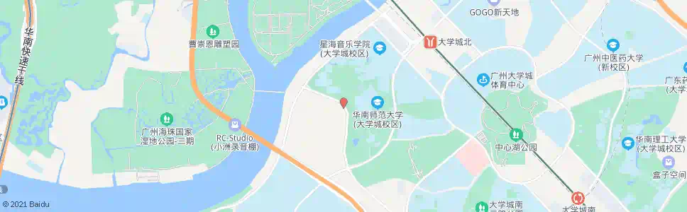 广州北亭村大街_公交站地图_广州公交_妙搜公交查询2024