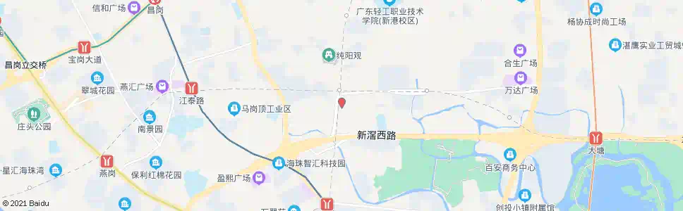 广州逸景路总站(长江轻纺城)_公交站地图_广州公交_妙搜公交查询2024