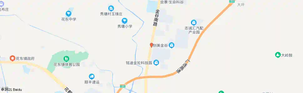 广州金谷南路_公交站地图_广州公交_妙搜公交查询2024