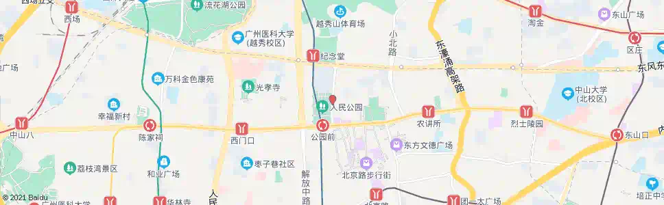 广州吉祥路_公交站地图_广州公交_妙搜公交查询2024