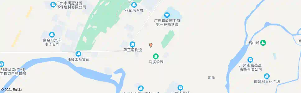 广州马溪总站_公交站地图_广州公交_妙搜公交查询2024