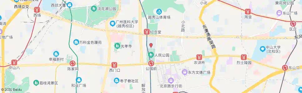 广州清华科技园西门_公交站地图_广州公交_妙搜公交查询2024