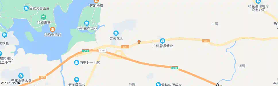 广州集贤村_公交站地图_广州公交_妙搜公交查询2024