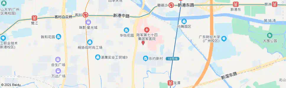 广州石榴岗(石榴岗路)_公交站地图_广州公交_妙搜公交查询2024