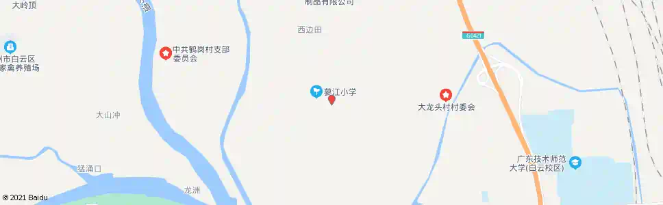 广州蓼江村_公交站地图_广州公交_妙搜公交查询2024