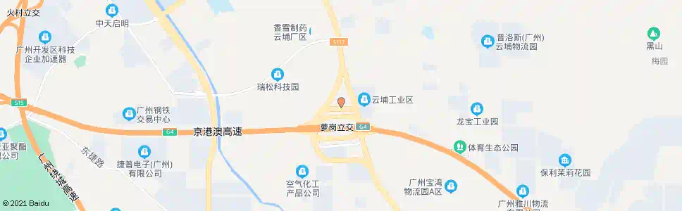 广州云埔工业区_公交站地图_广州公交_妙搜公交查询2024