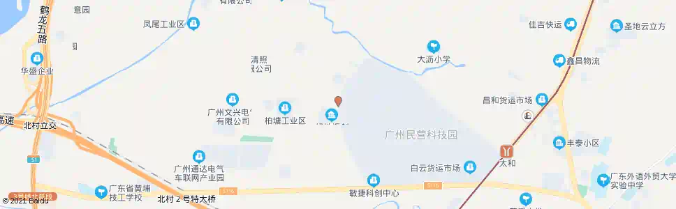 广州民科园大门口_公交站地图_广州公交_妙搜公交查询2024