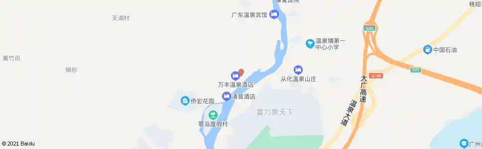 广州温泉西路_公交站地图_广州公交_妙搜公交查询2024