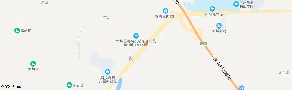 广州太平村_公交站地图_广州公交_妙搜公交查询2024