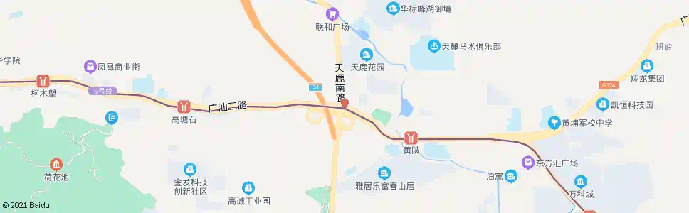 广州广汕二路_公交站地图_广州公交_妙搜公交查询2024