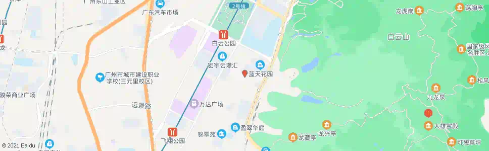 广州金信路_公交站地图_广州公交_妙搜公交查询2024