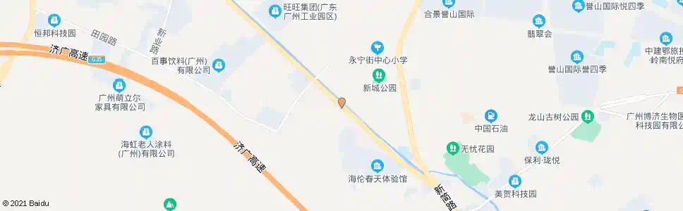 广州永顺大道(民兵路口)_公交站地图_广州公交_妙搜公交查询2024