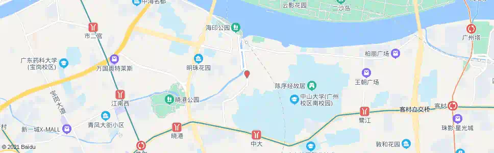 广州江怡路口_公交站地图_广州公交_妙搜公交查询2024