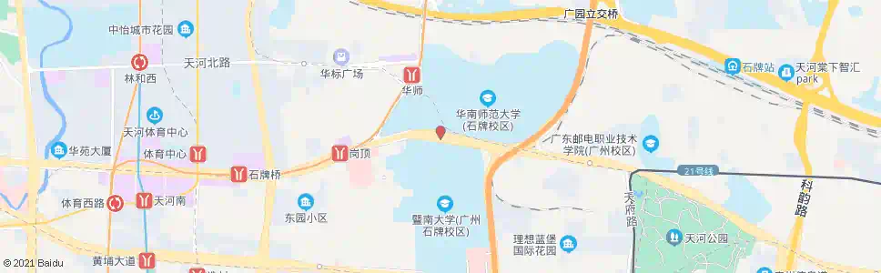 广州师大暨大_公交站地图_广州公交_妙搜公交查询2024