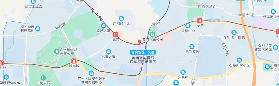 广州暹岗圣贤_公交站地图_广州公交_妙搜公交查询2024