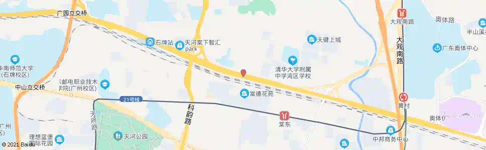 广州广园路(科韵路口)_公交站地图_广州公交_妙搜公交查询2024