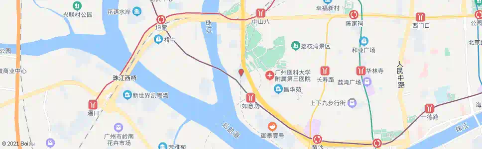 广州西槎电器城_公交站地图_广州公交_妙搜公交查询2024