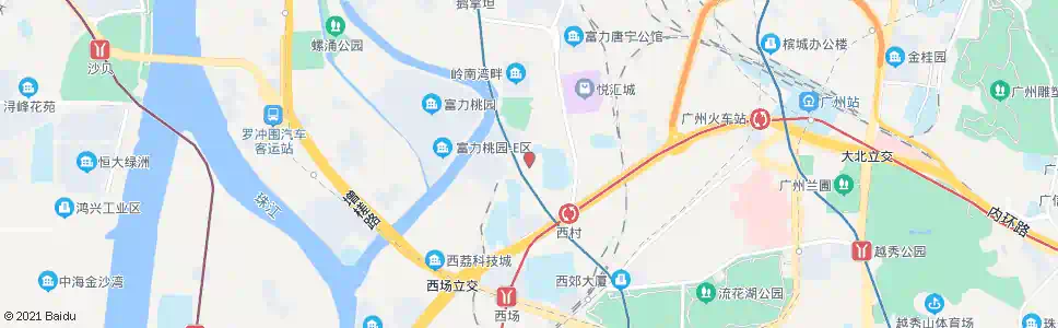 广州南京路小区_公交站地图_广州公交_妙搜公交查询2024