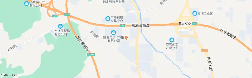 广州赵溪村_公交站地图_广州公交_妙搜公交查询2024