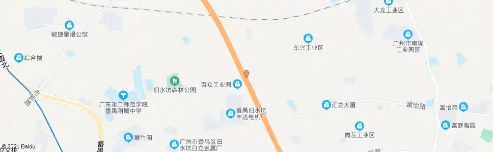 广州边谭村_公交站地图_广州公交_妙搜公交查询2024