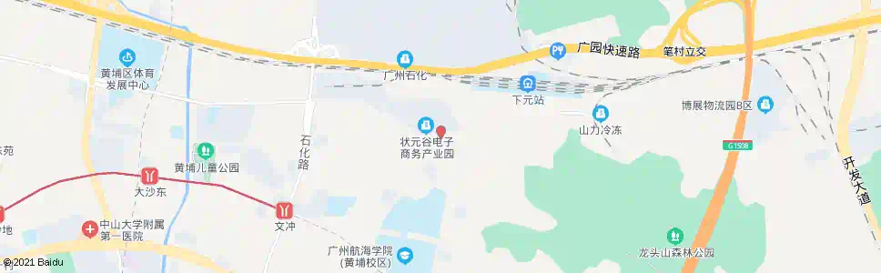 广州护林路东总站_公交站地图_广州公交_妙搜公交查询2024