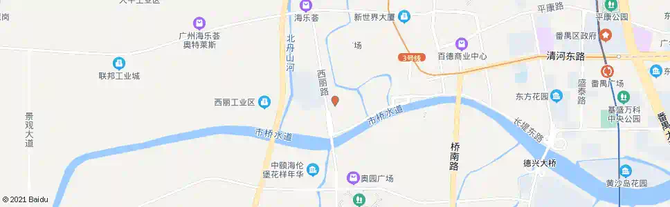 广州西城水果批发市场_公交站地图_广州公交_妙搜公交查询2024