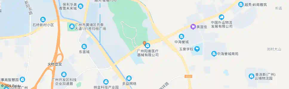 广州植树公园_公交站地图_广州公交_妙搜公交查询2024