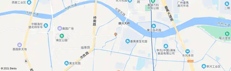 广州汇景大道_公交站地图_广州公交_妙搜公交查询2024