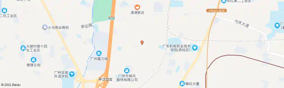 广州加石路(七星岗路口)_公交站地图_广州公交_妙搜公交查询2024